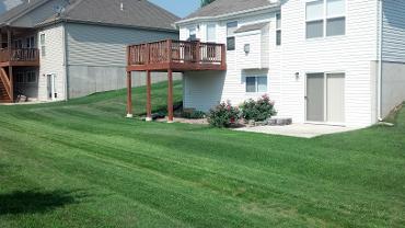 Residential Property maintained by Mowin 2 Snowin Landscape and Lawn Care 